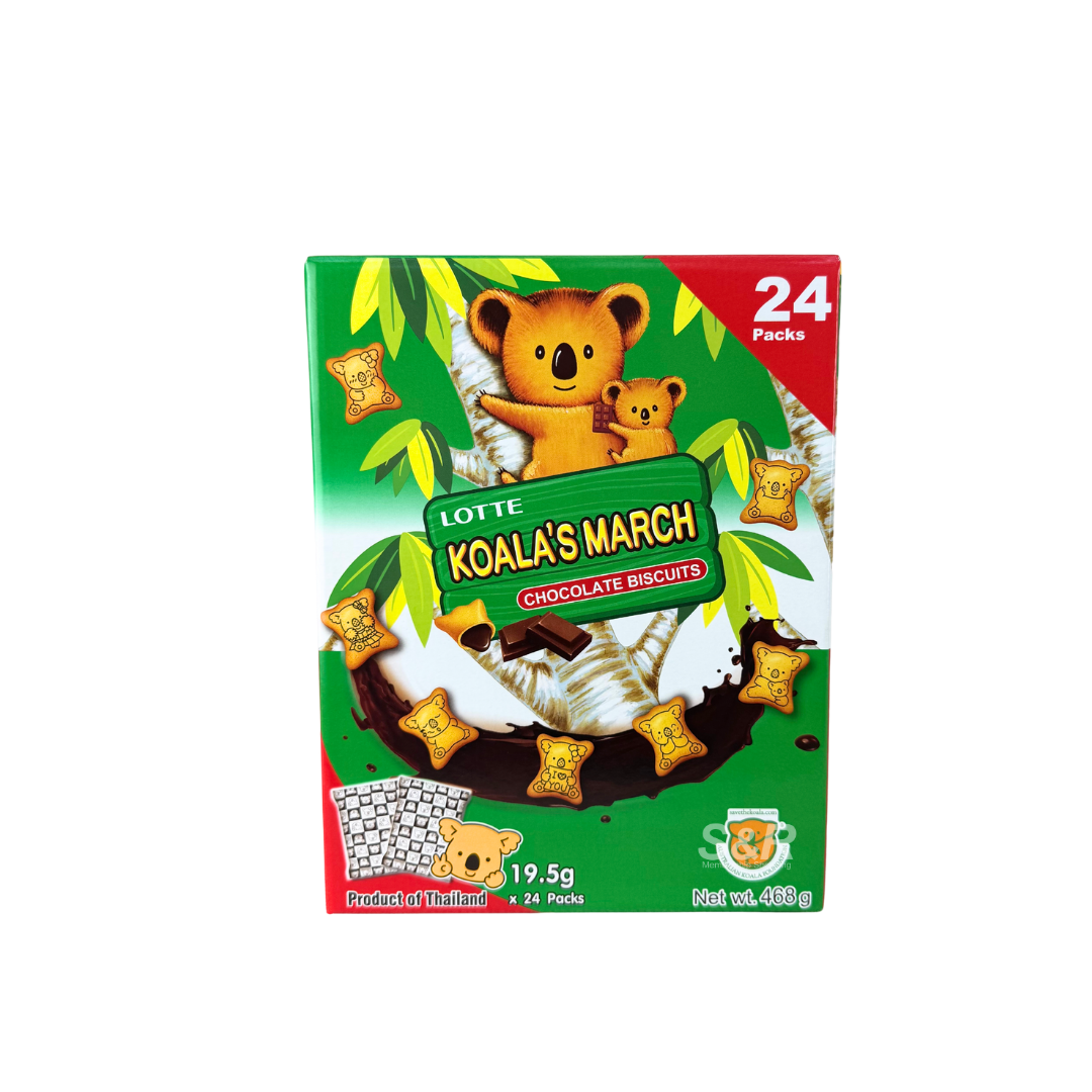 Lotte Koala's March Chocolate Biscuits 24 packs